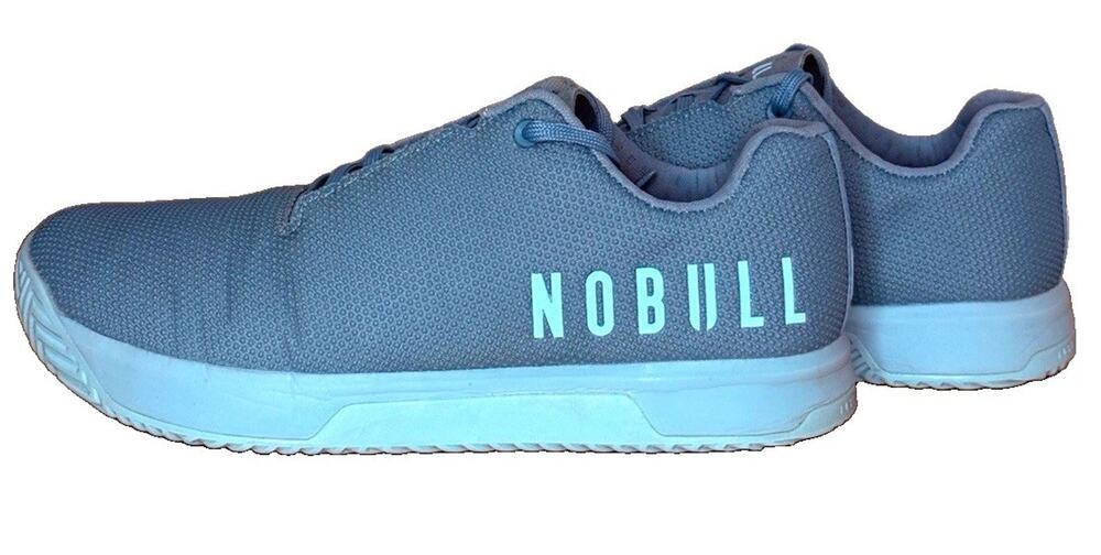 NOBULL SuperFabric Trainer Mens 13 Teal Green CrossFit Training Gym Shoes